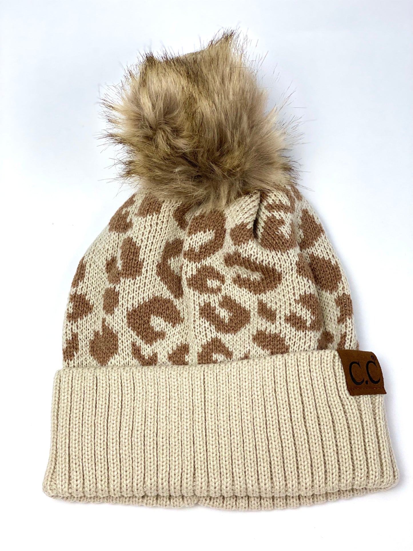 Leopard Beanie